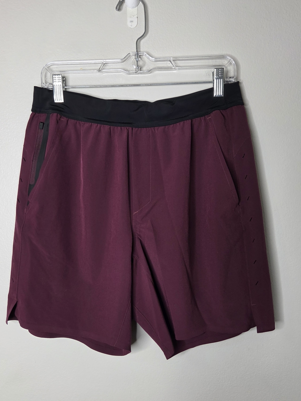 Ten Thousand The Interval Men's Athletic Shorts - Deep Plum